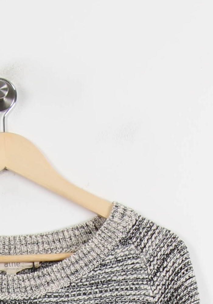 Pull Gris chiné - Taille L/40 - Image 3