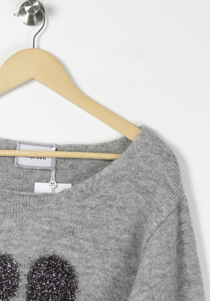 Pull Gris - Taille M/38 - Image 3