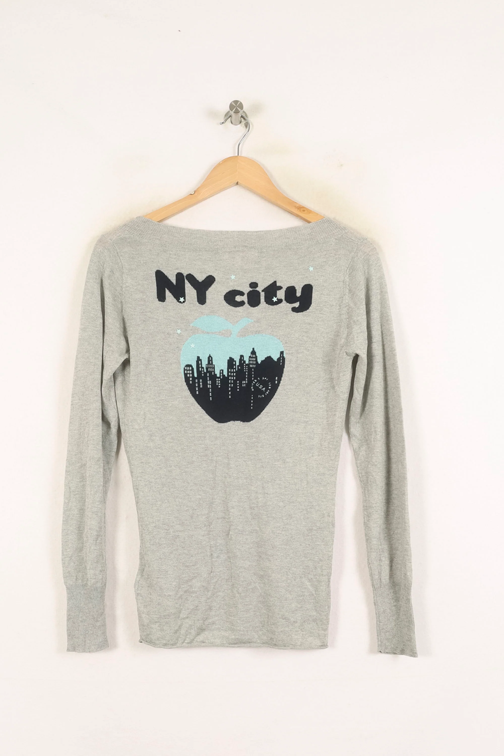 Pull Gris - Taille S/36 - Image 4