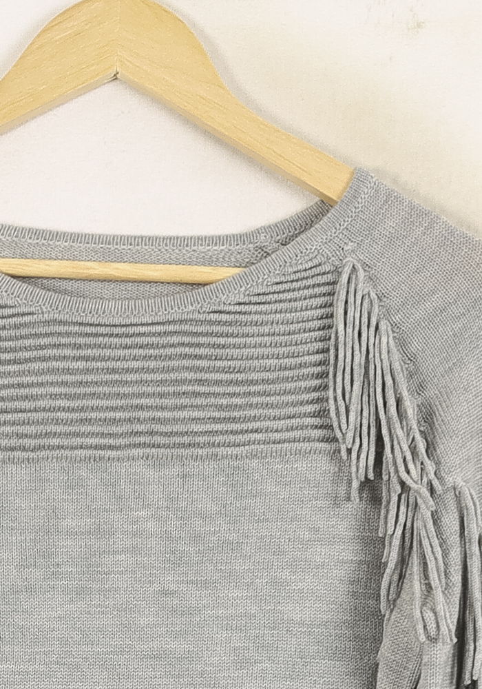 Pull Gris - Taille S/36 - Image 3