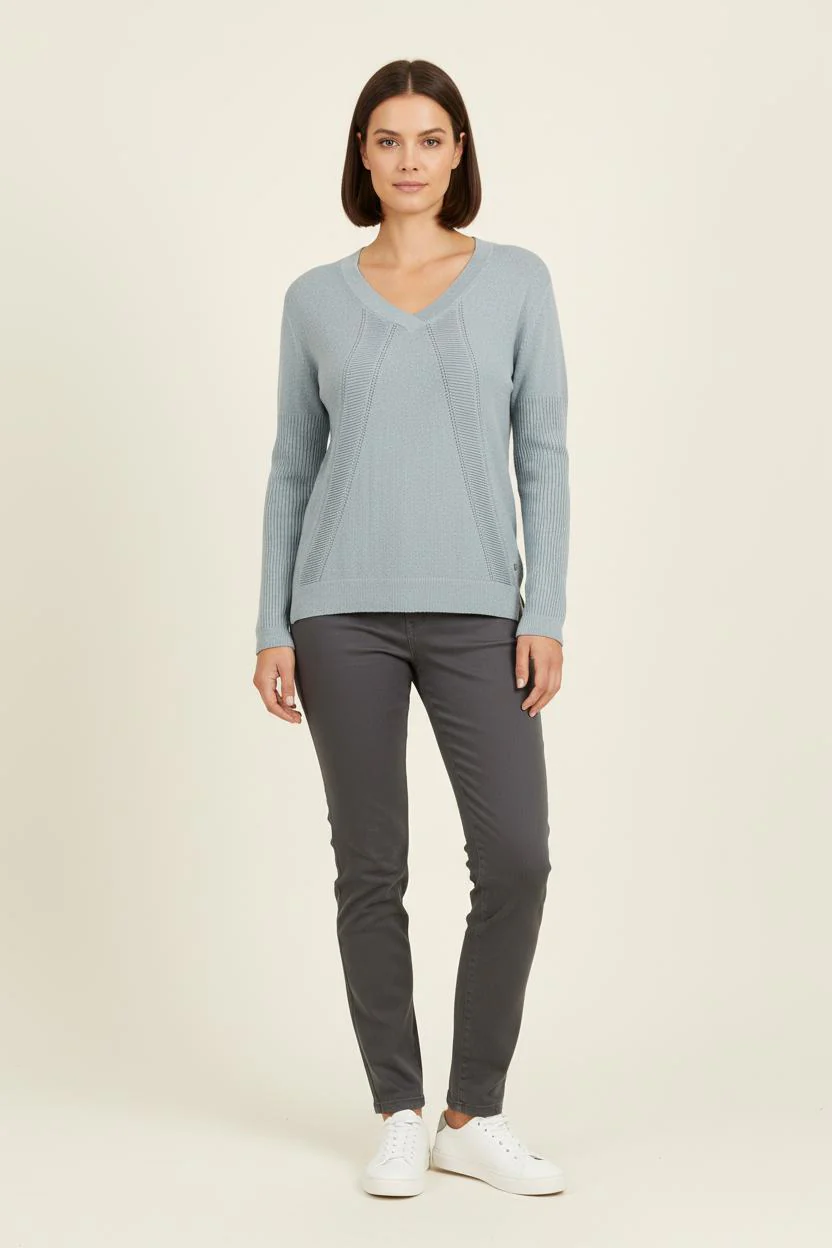 Pull Gris - Taille S/36