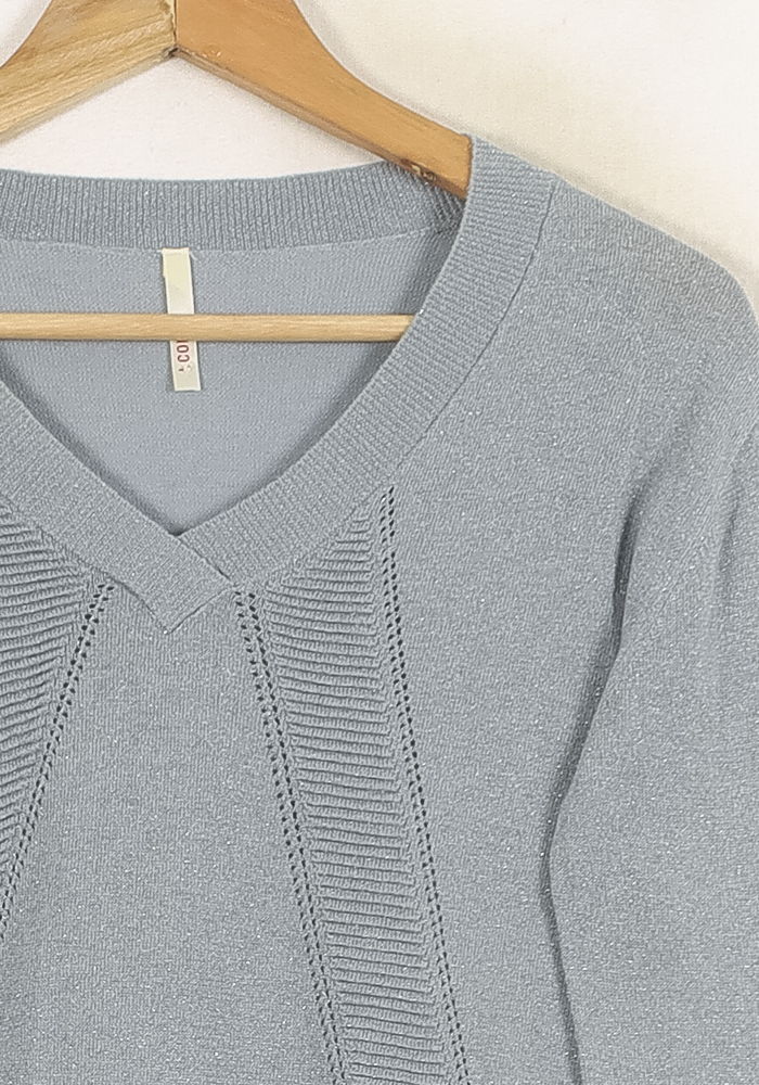 Pull Gris - Taille S/36 - Image 3
