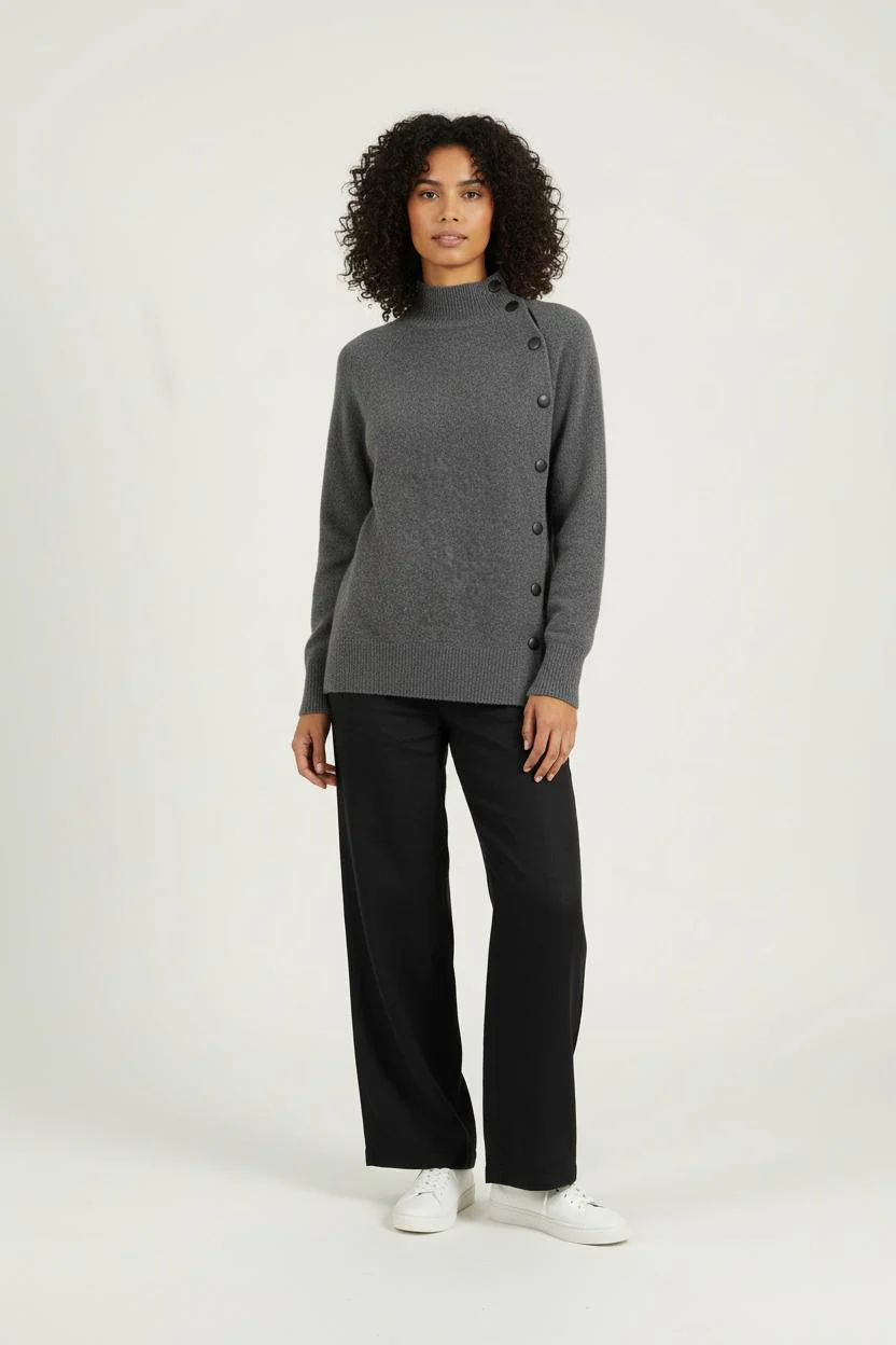 Pull Gris - Taille S/36