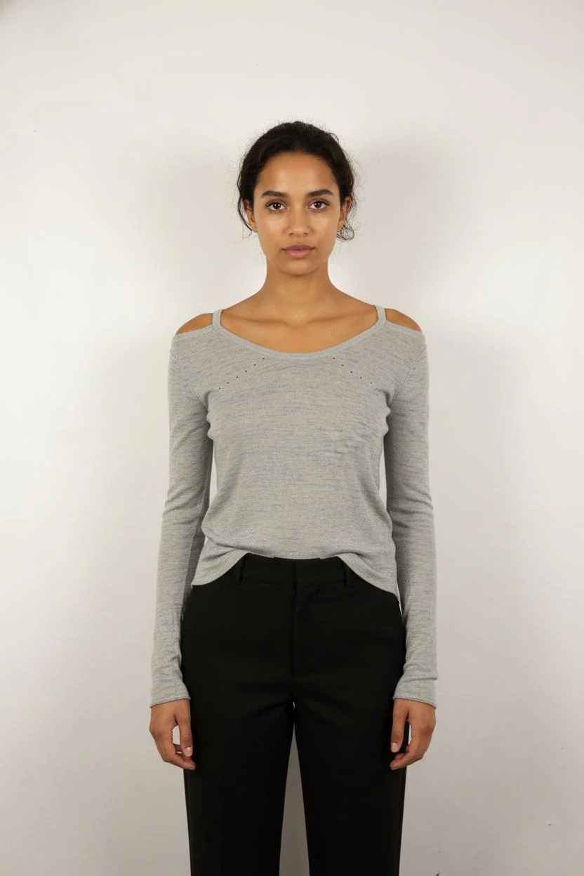 Pull Gris - Taille S/36