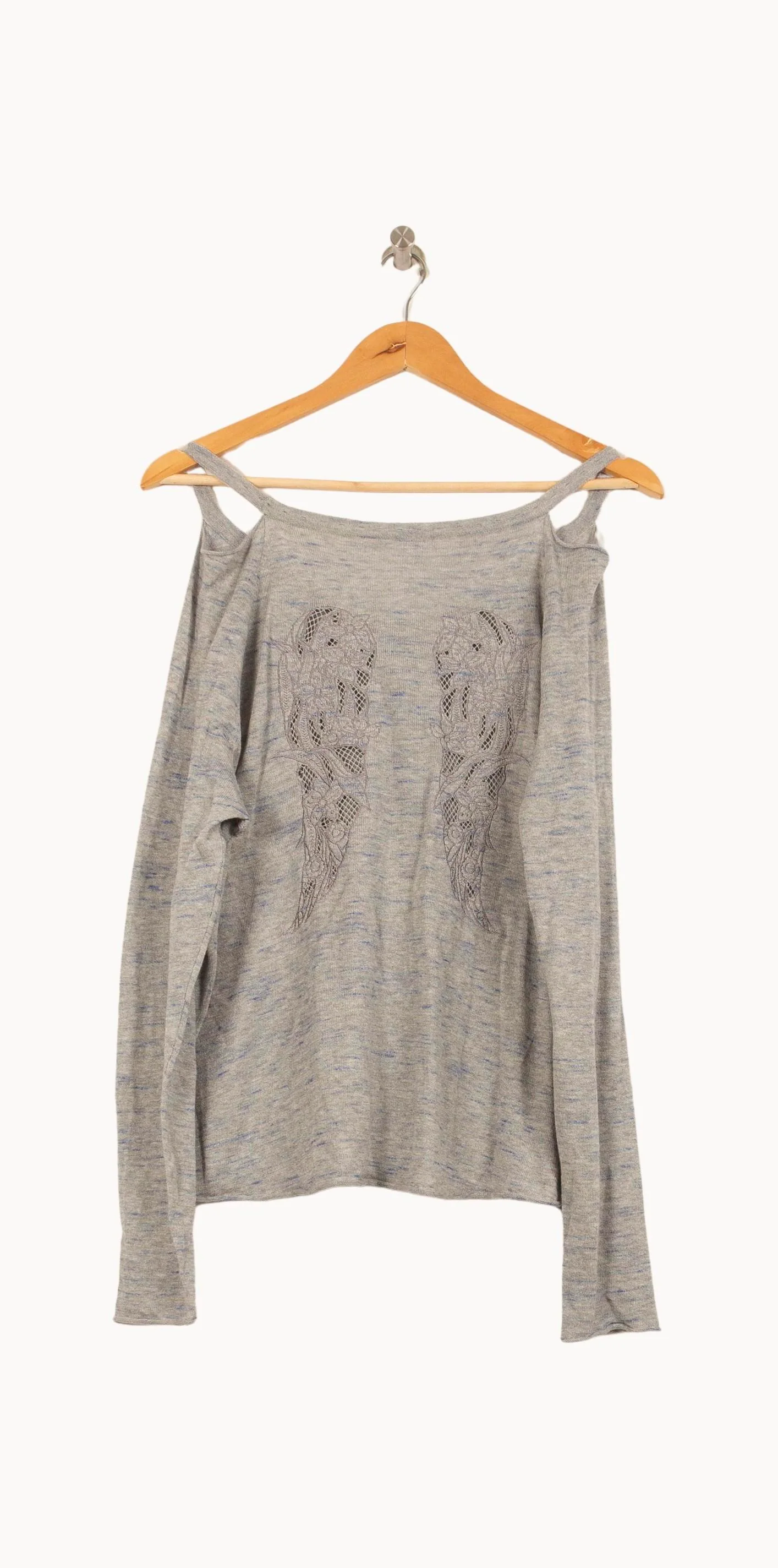 Pull Gris - Taille S/36 - Image 4