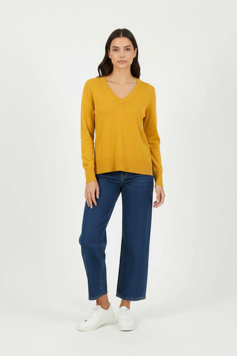 Pull Jaune - Taille L/40
