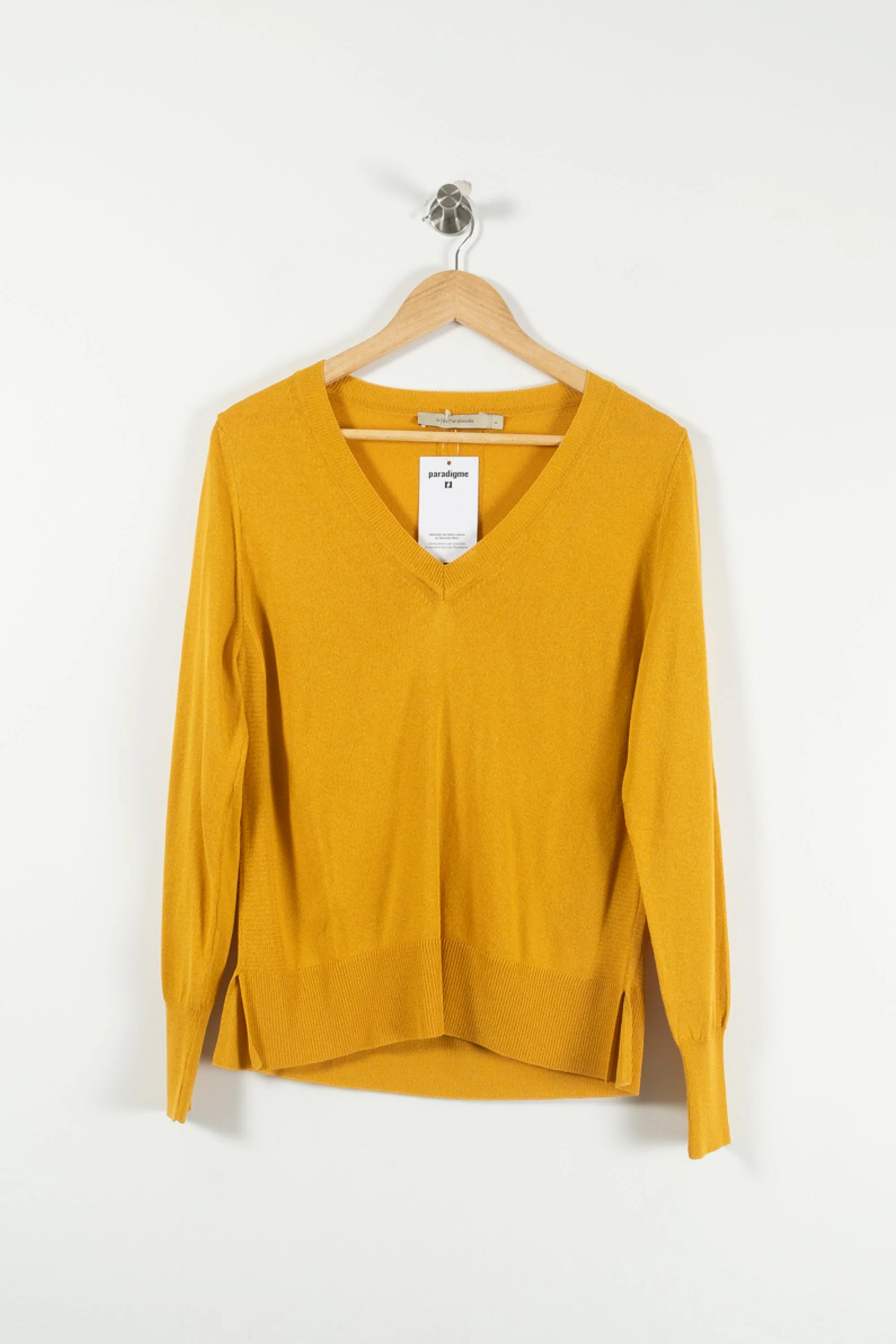 Pull Jaune - Taille L/40 - Image 2