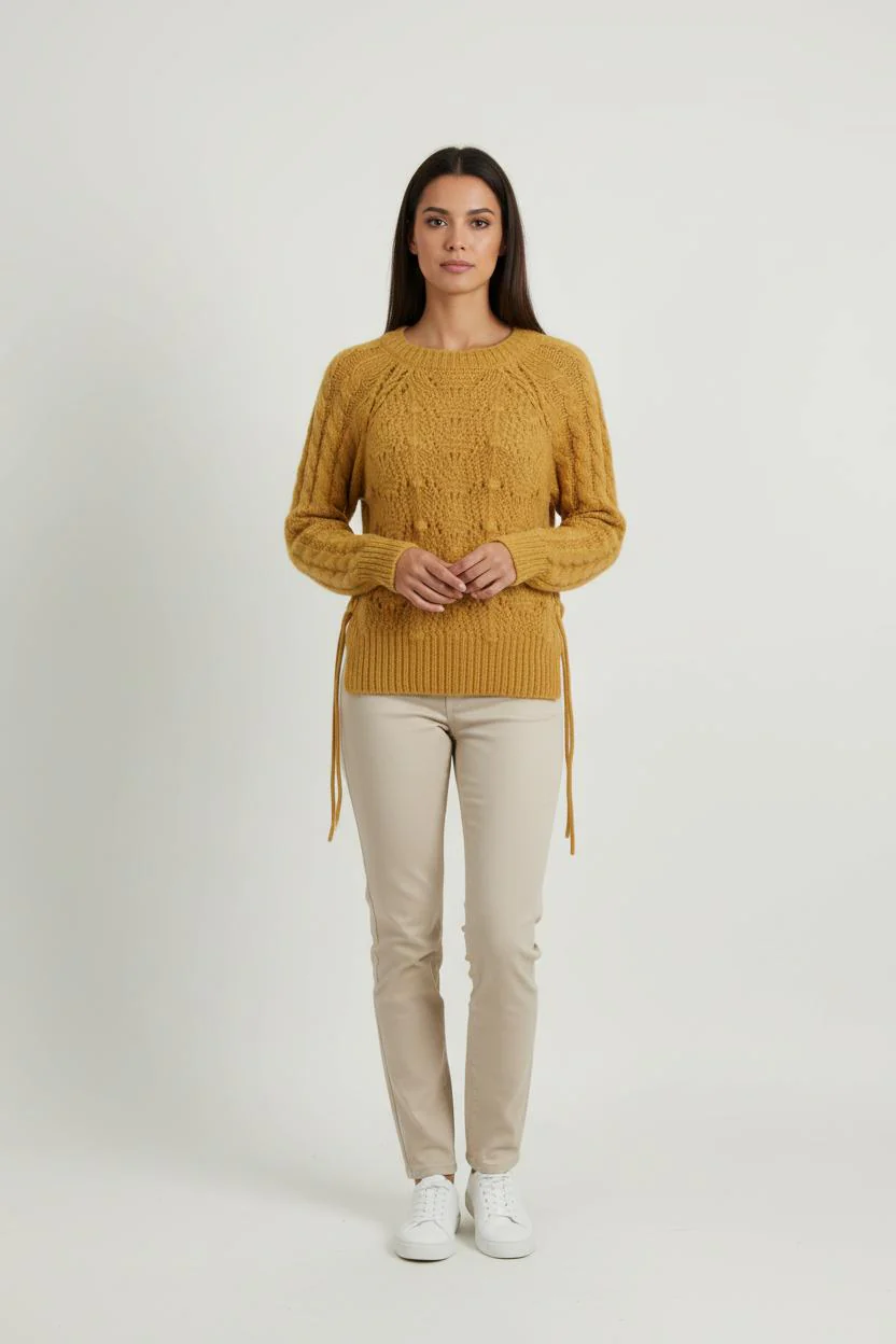 Pull Jaune - Taille M/38