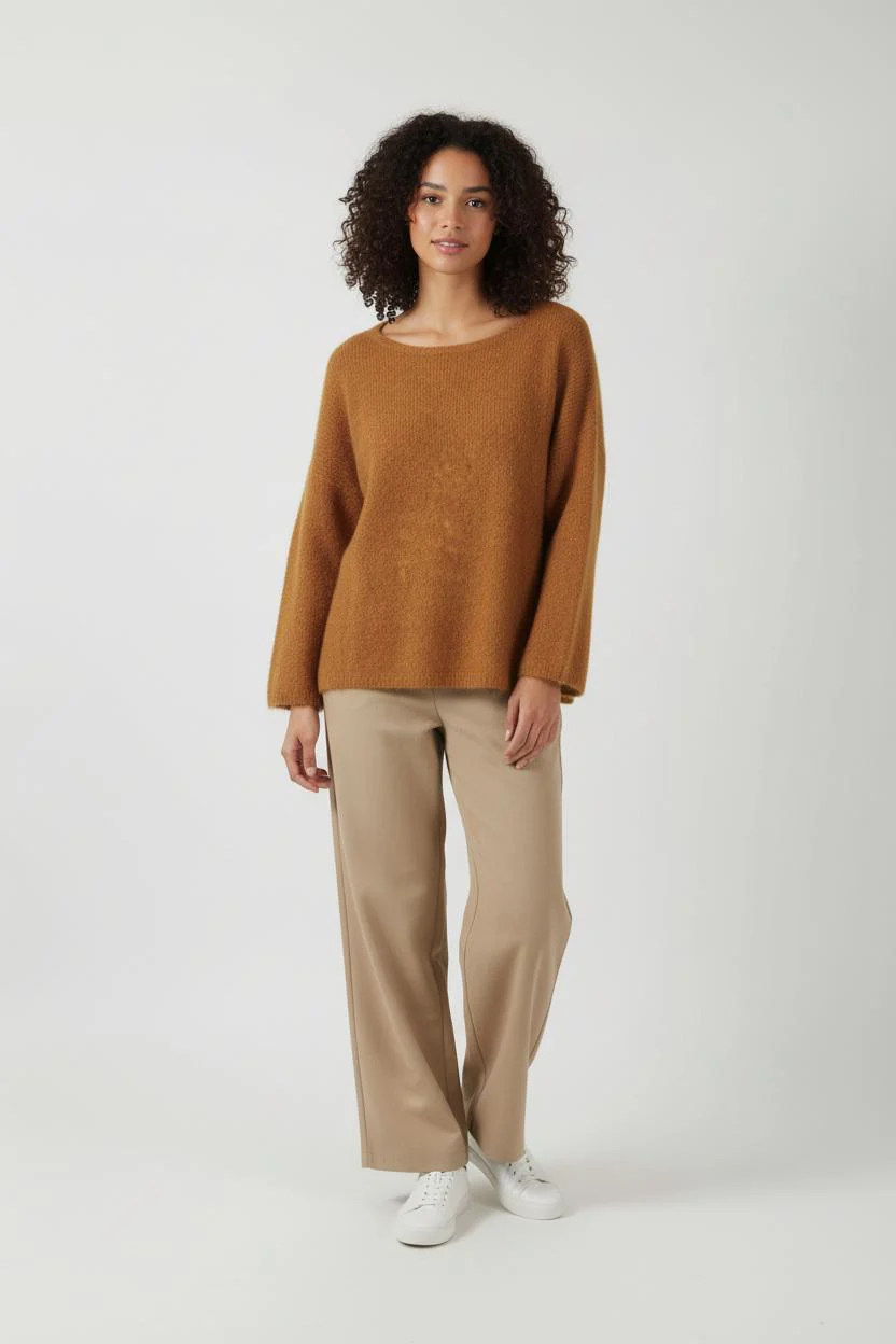 Pull Jaune - Taille M/38