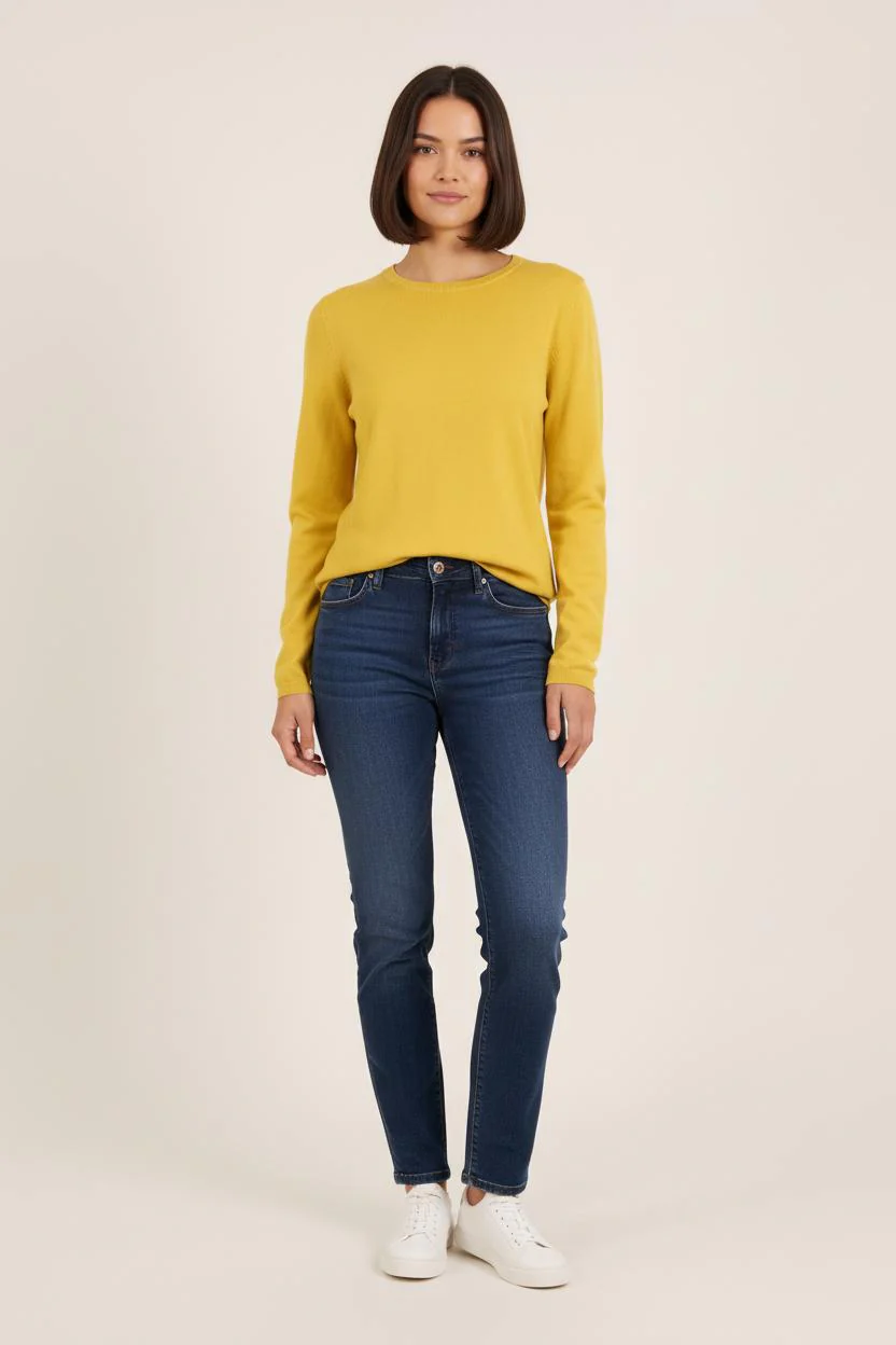 Pull Jaune - Taille S/36