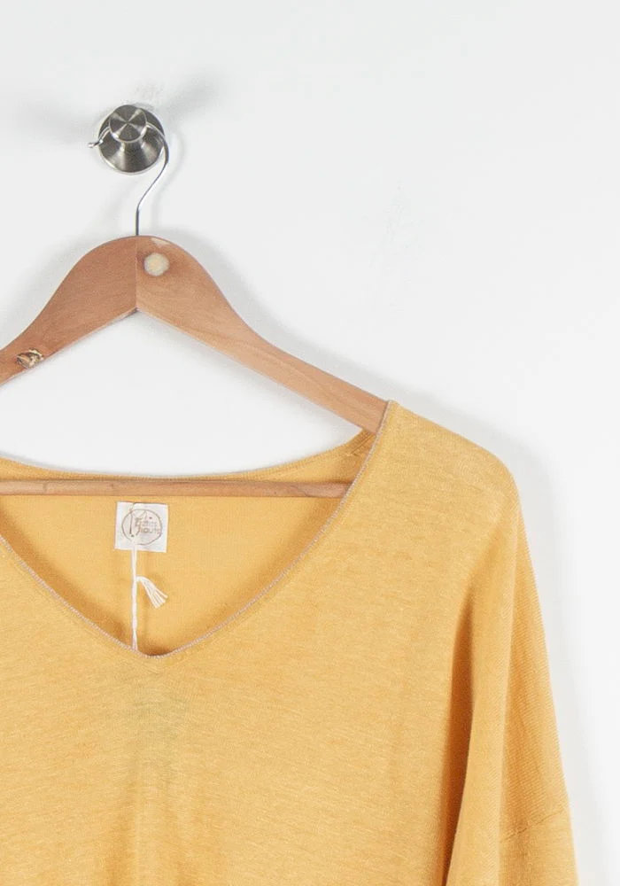 Pull Jaune - Taille S/36 - Image 3