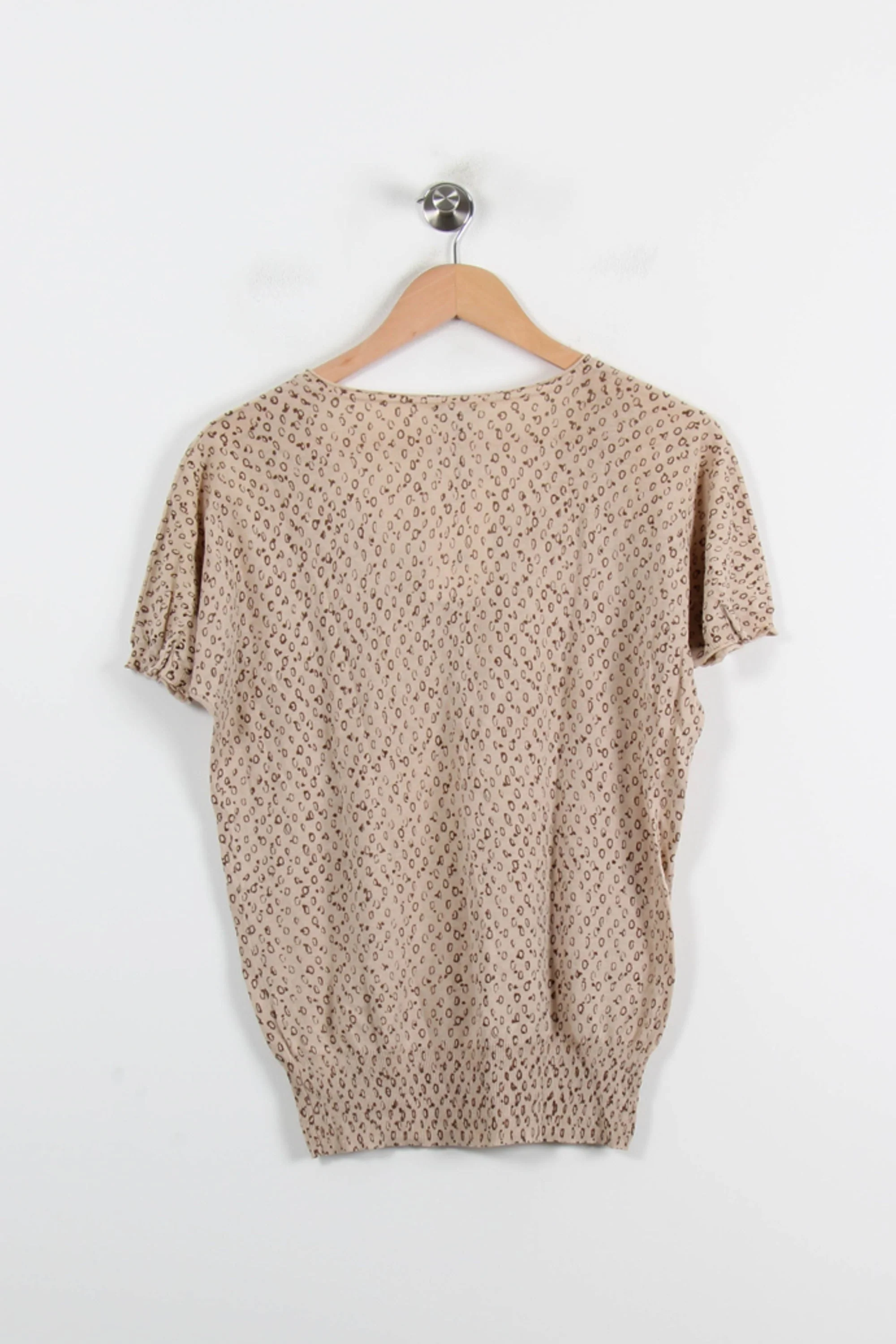 Pull Marron clair et Marron - Taille S/36 - Image 4