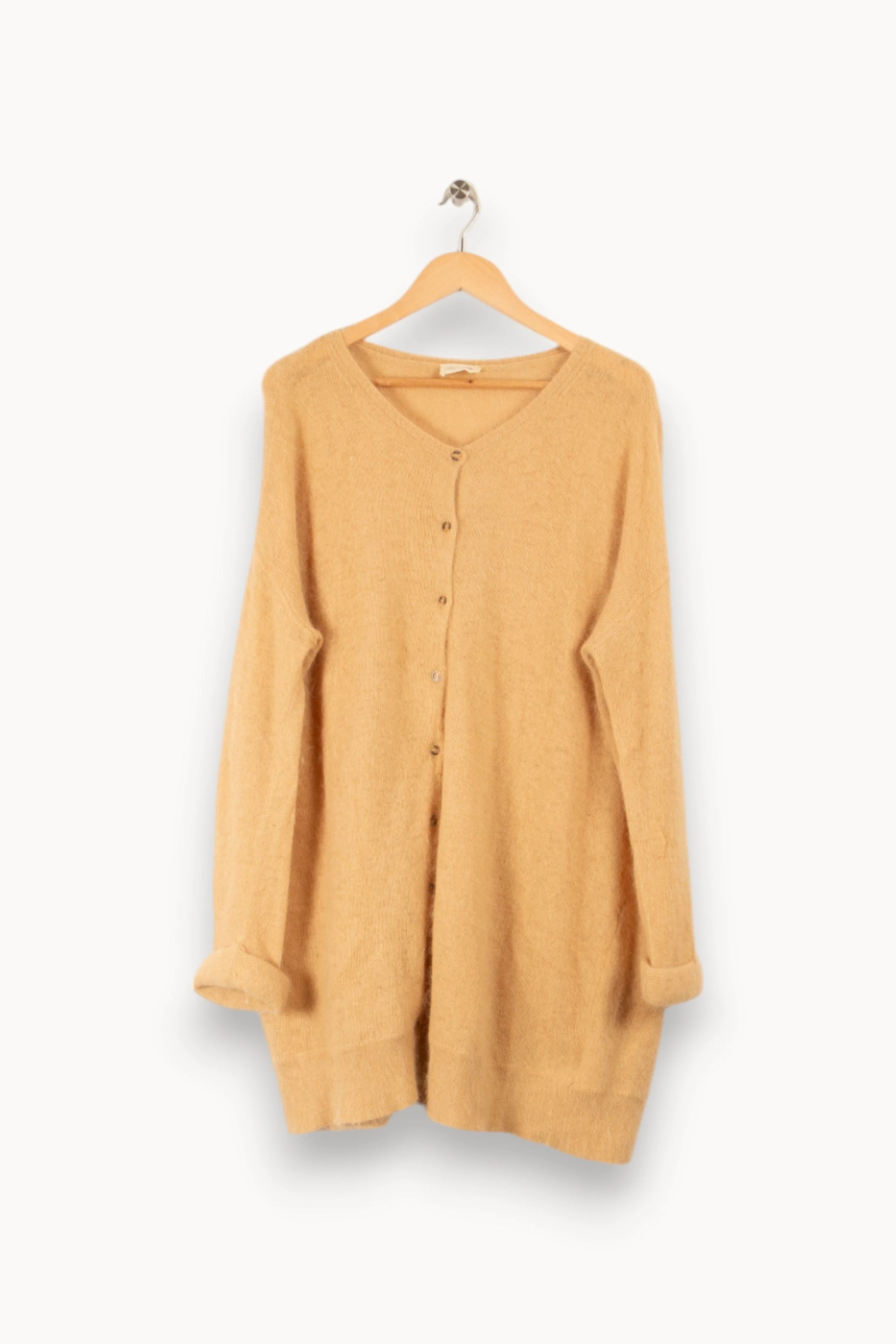 Pull marron clair - Taille Unique - Image 2
