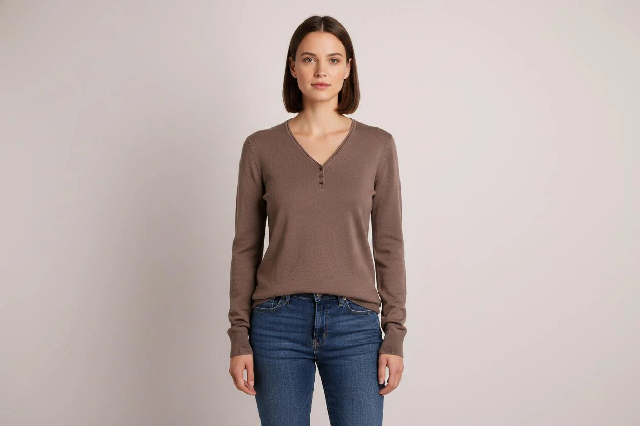Pull Marron - Taille L/40