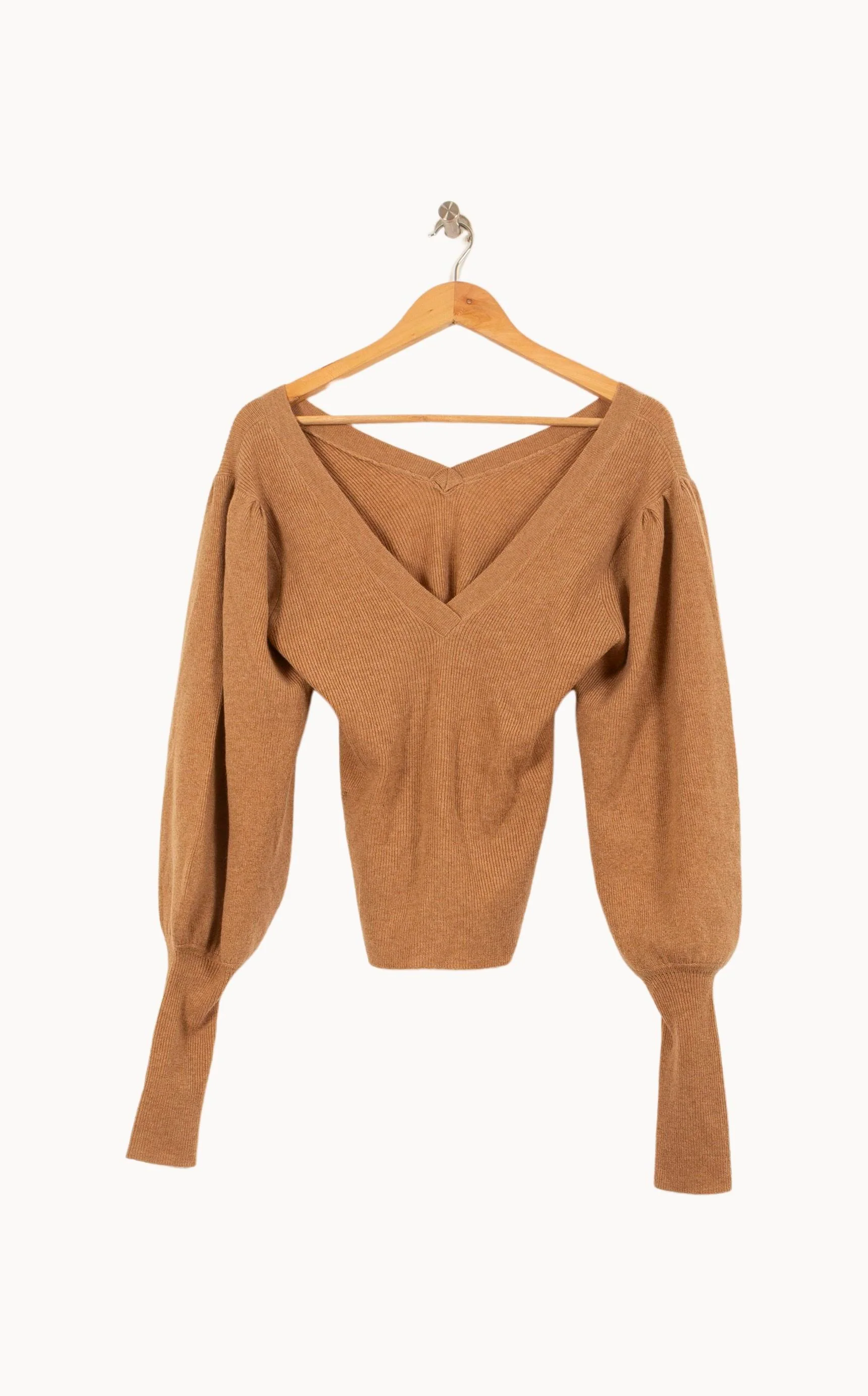 Pull Marron - Taille S/36 - Image 2