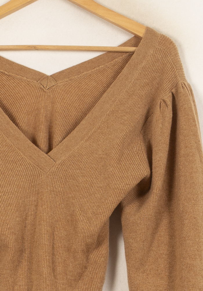 Pull Marron - Taille S/36 - Image 3
