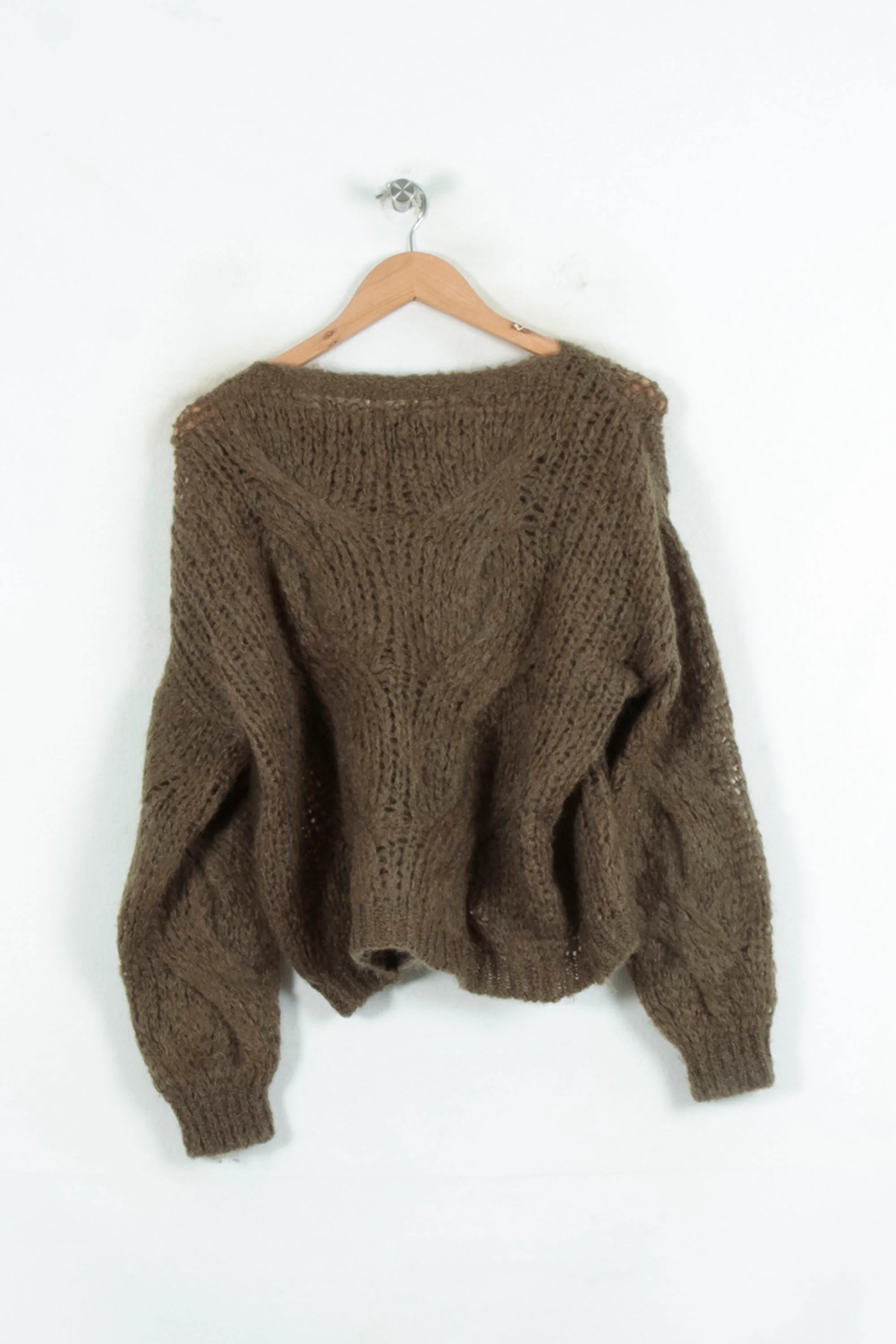Pull Marron - Taille S/36 - Image 4