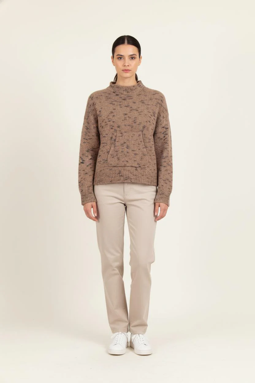 Pull Marron - Taille S/36