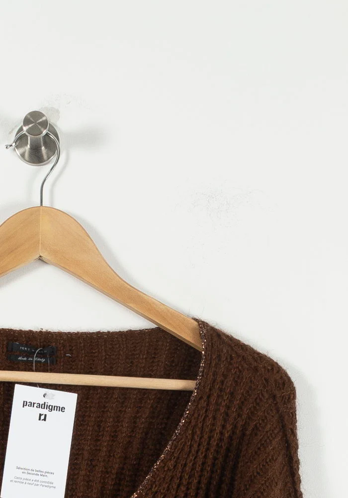 Pull Marron - Taille S/36 - Image 3