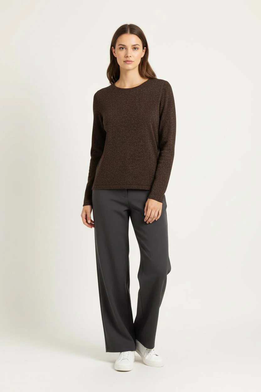 Pull Marron - Taille S/36