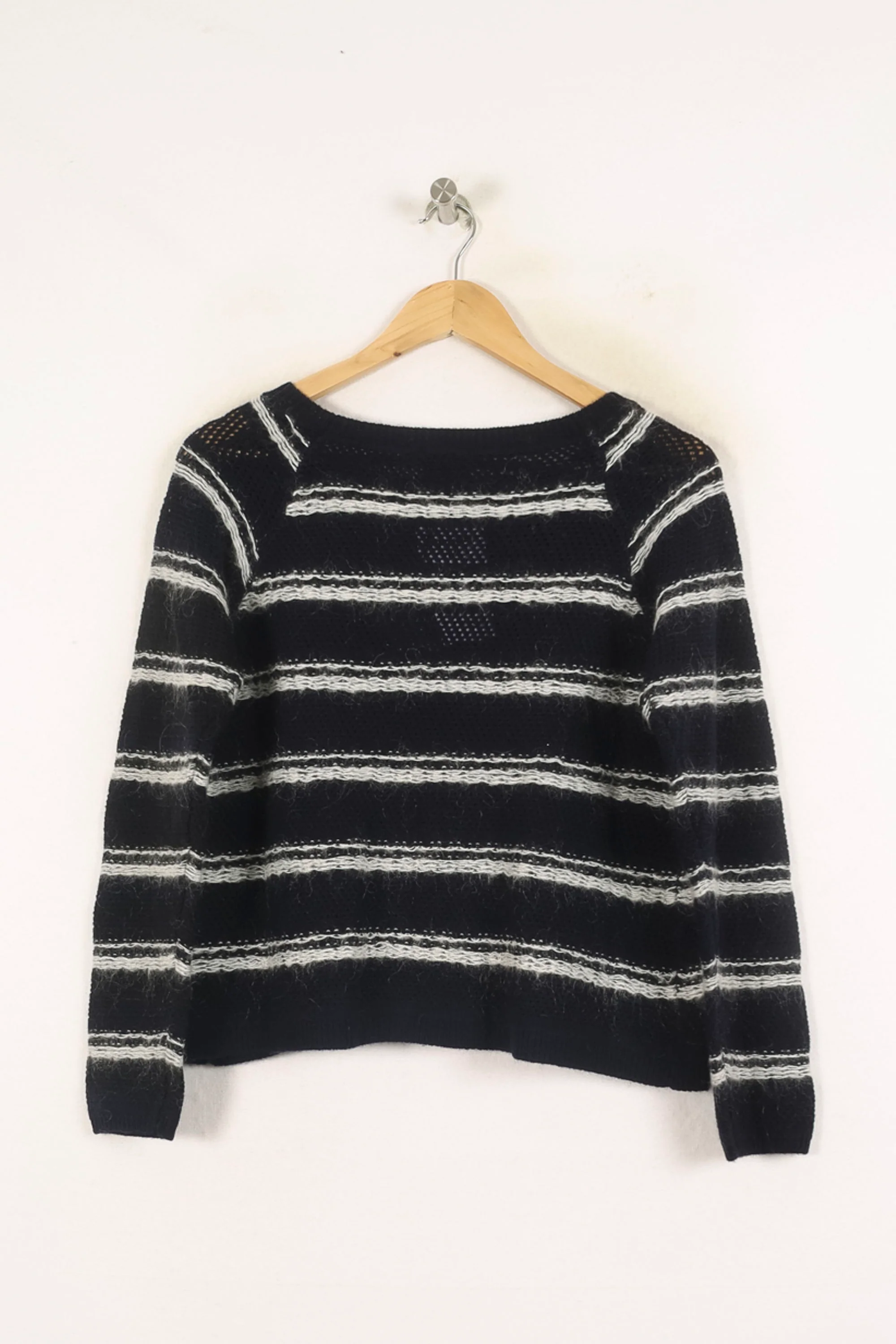 Pull Noir et Blanc - Taille S/36 - Image 4