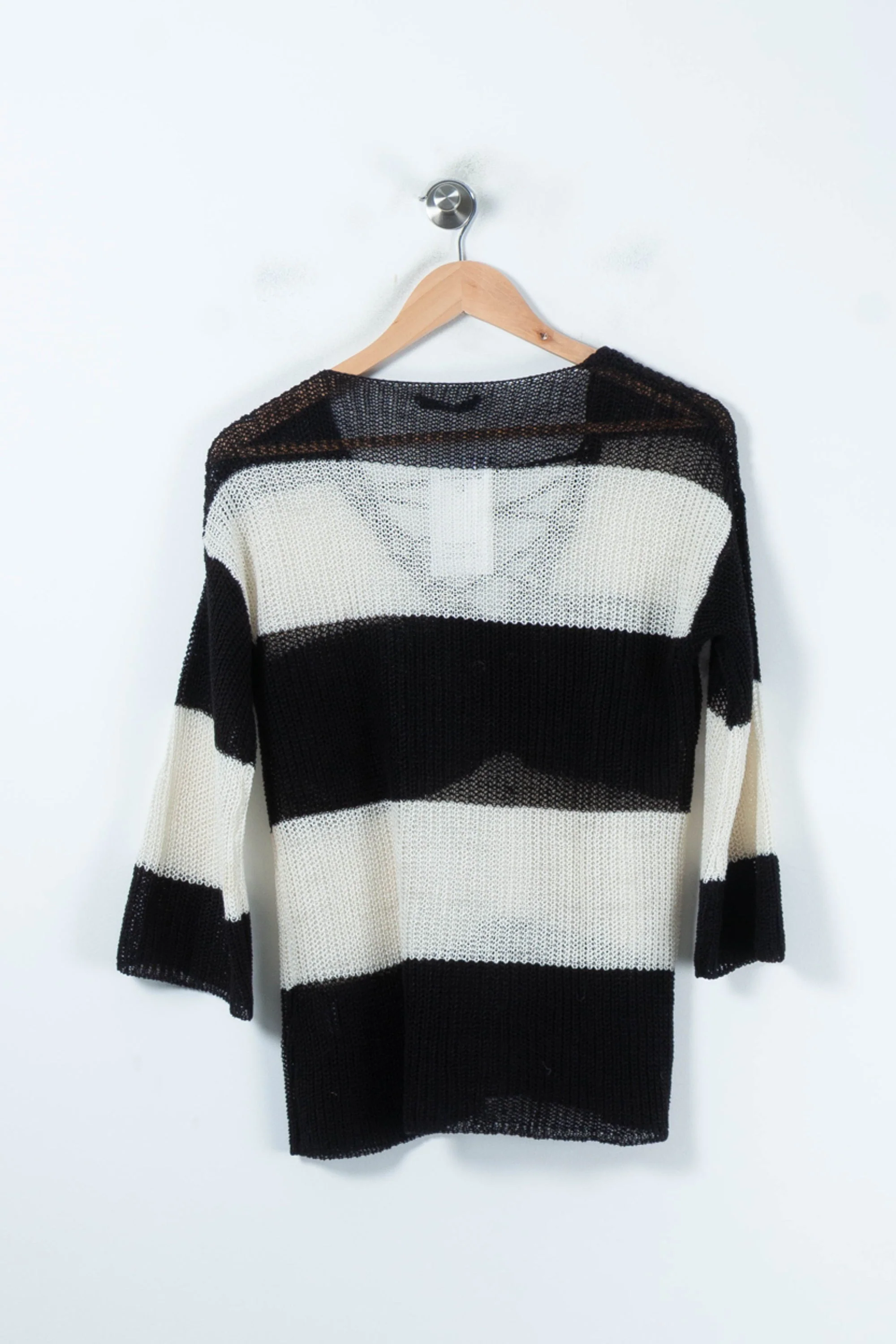 Pull Noir et Blanc - Taille S/36 - Image 4