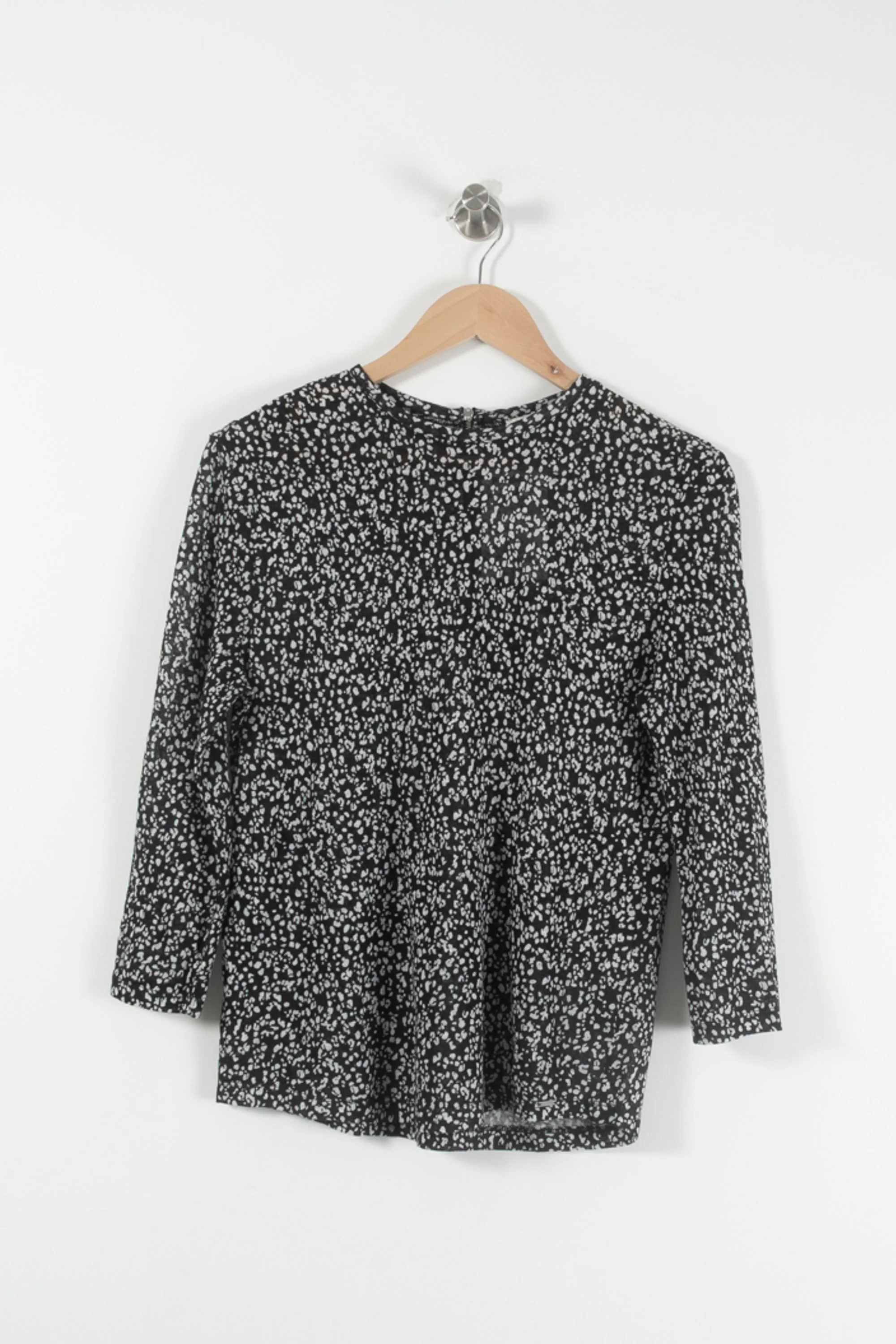 Pull Noir et Blanc - Taille S/36 - Image 2