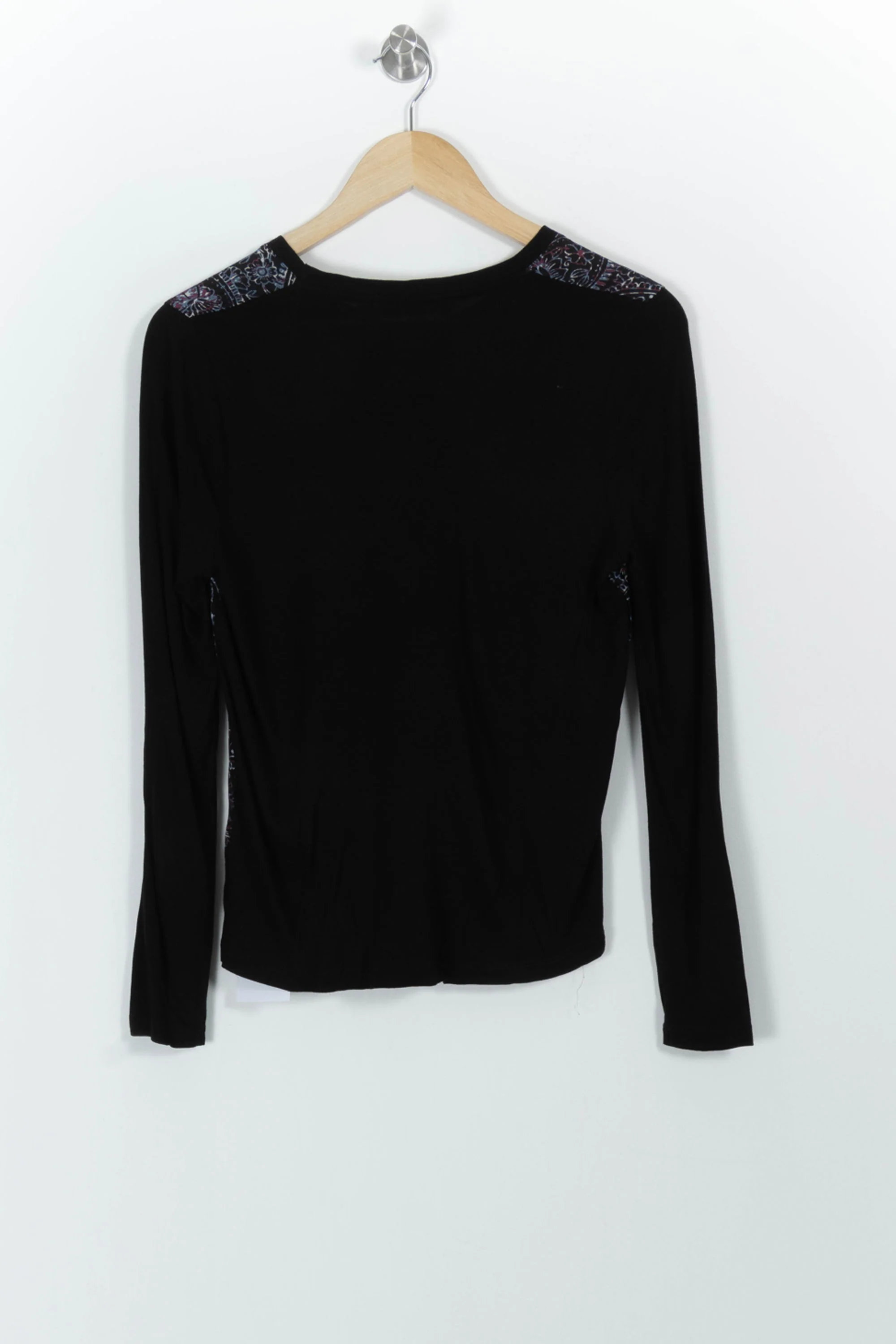 Pull Noir et Bleu - Taille XS/34 - Image 4