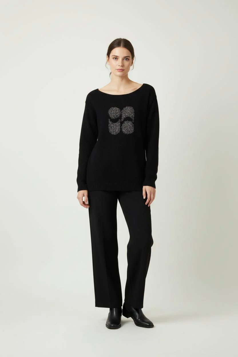 Pull Noir - Taille M/38