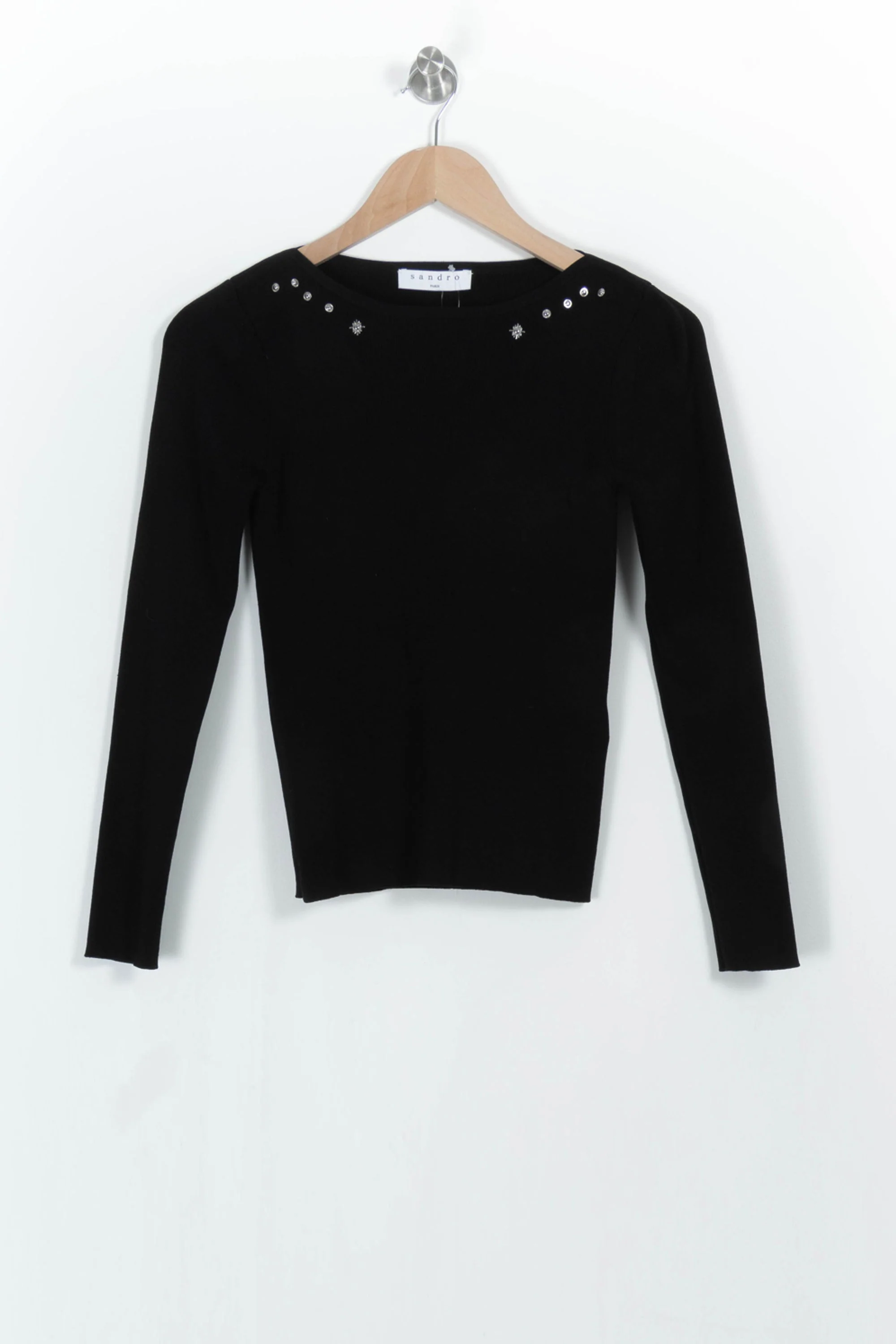 Pull Noir - Taille M/38 - Image 2