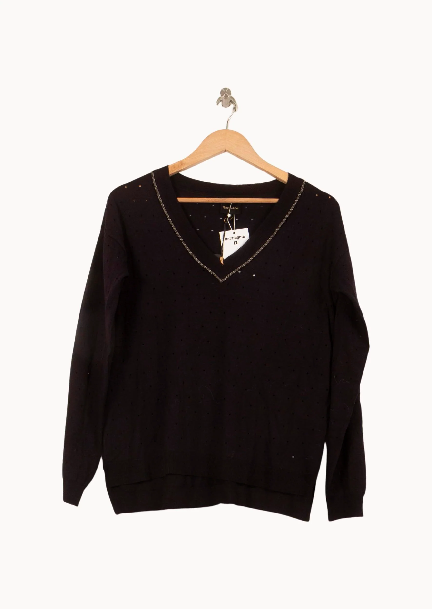 Pull Noir - Taille S/36 - Image 2