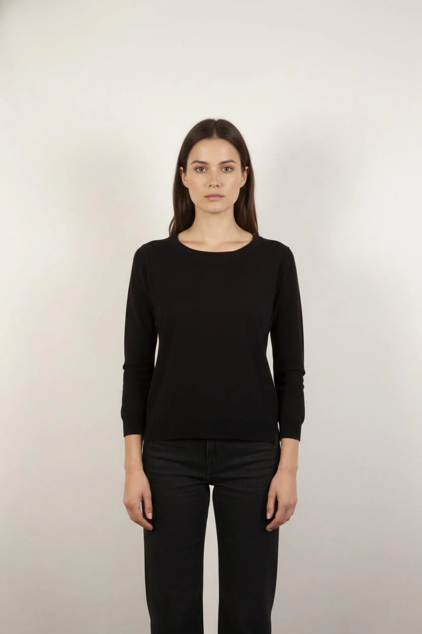 Pull Noir - Taille S/36