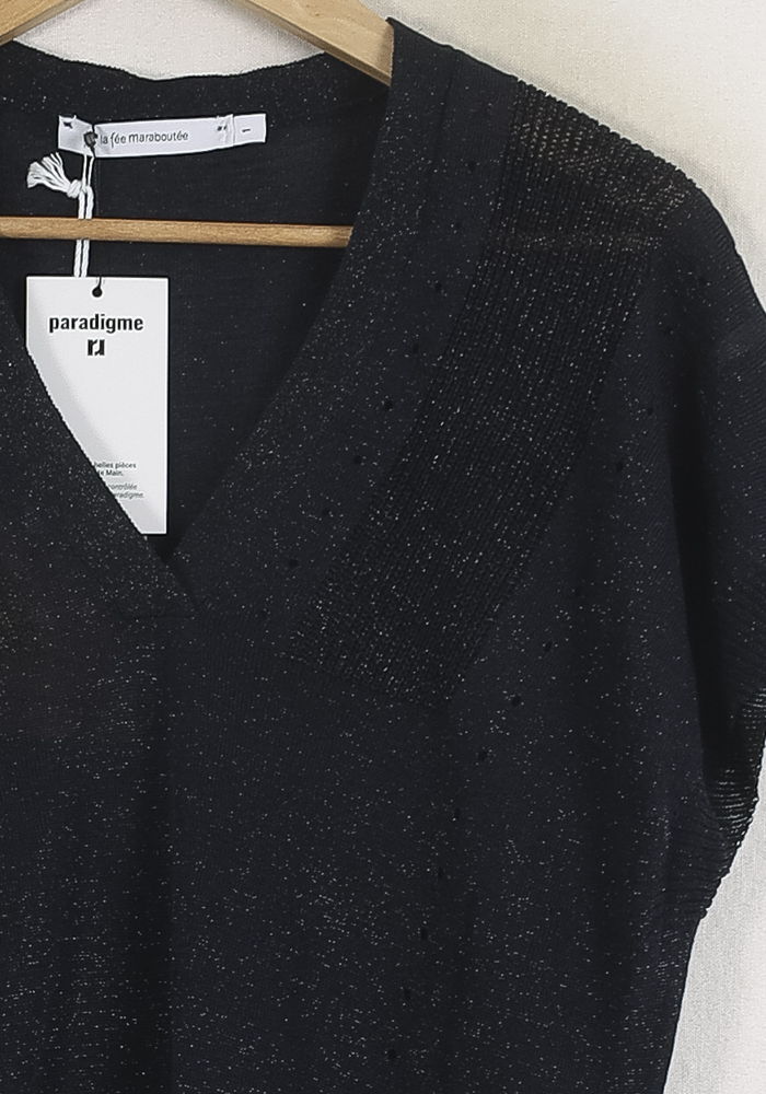 Pull Noir - Taille S/36 - Image 3