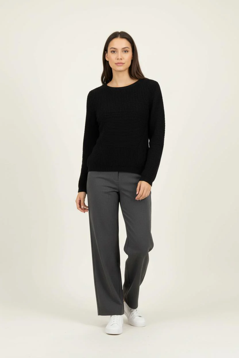Pull Noir - Taille S/36