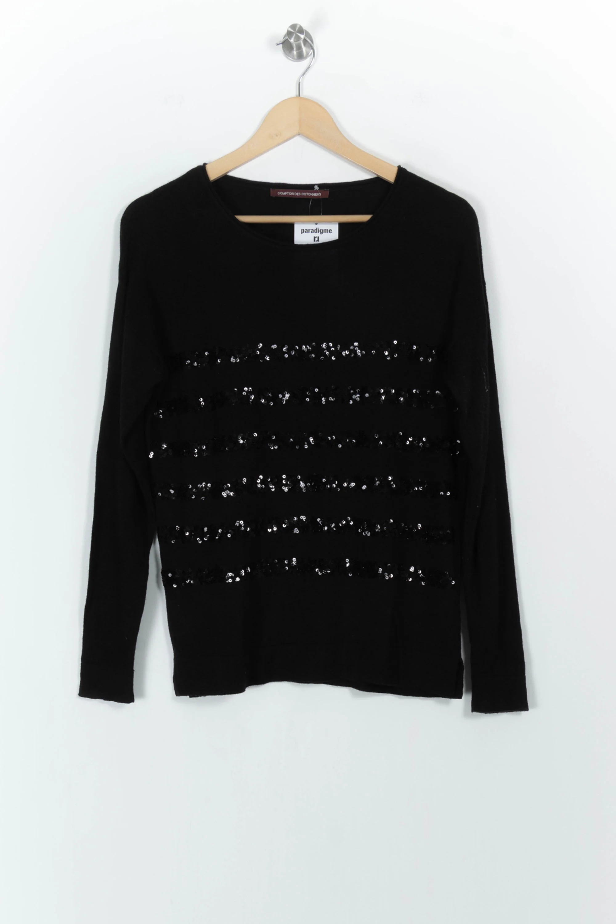 Pull Noir - Taille S/36 - Image 2