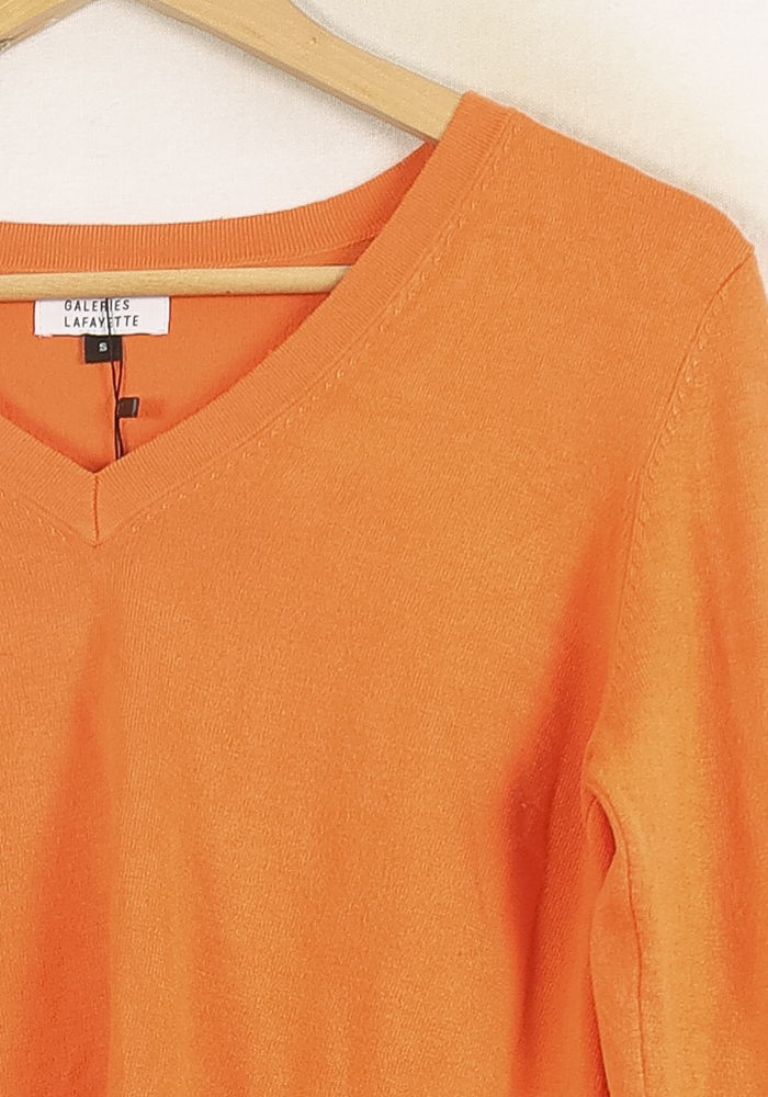 Pull Orange - Taille S/36 - Image 3