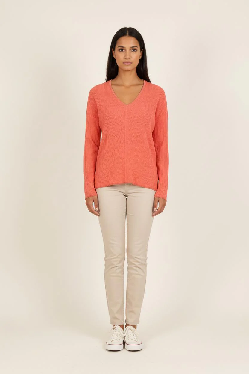 Pull Orange - Taille S/36