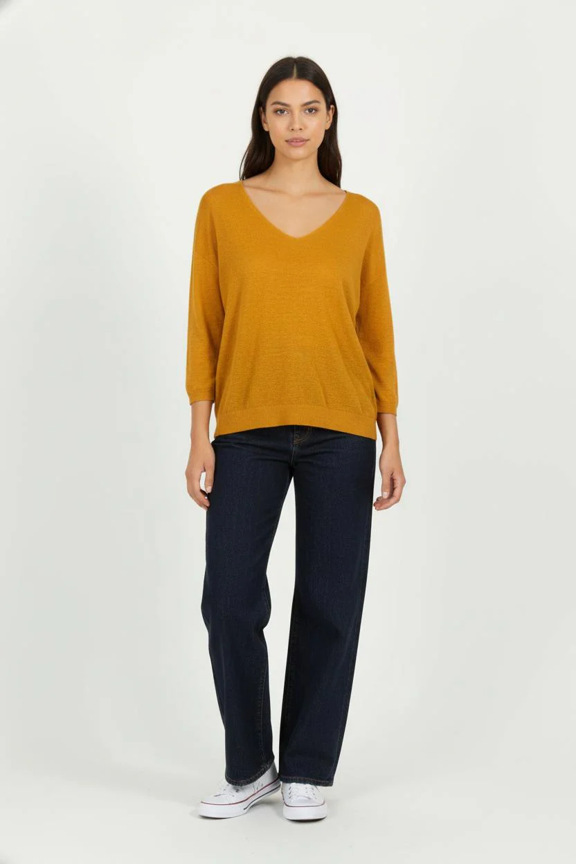 Pull Orange - Taille S/36