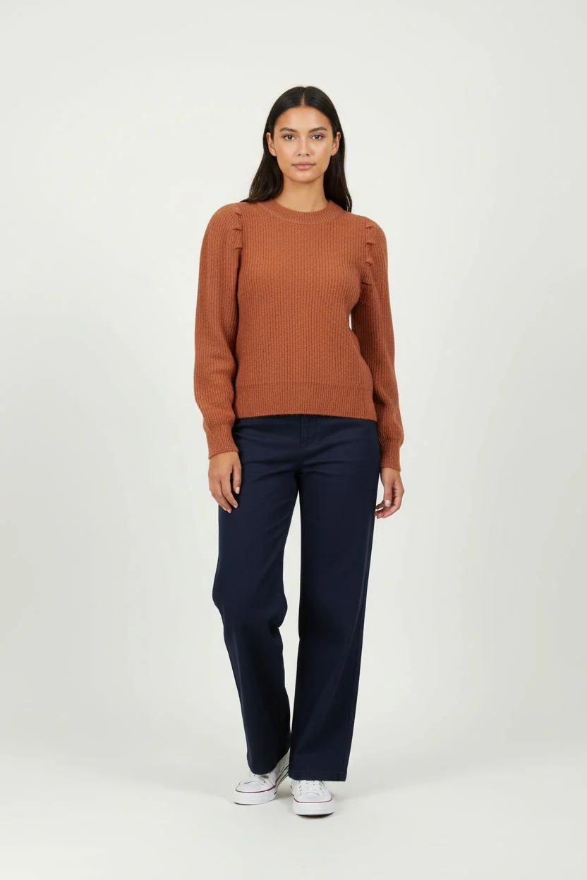 Pull Orange - Taille S/36