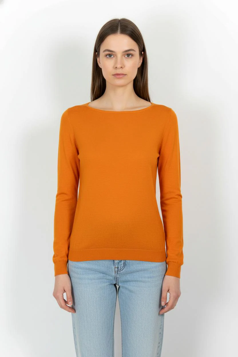 Pull Orange - Taille S/36
