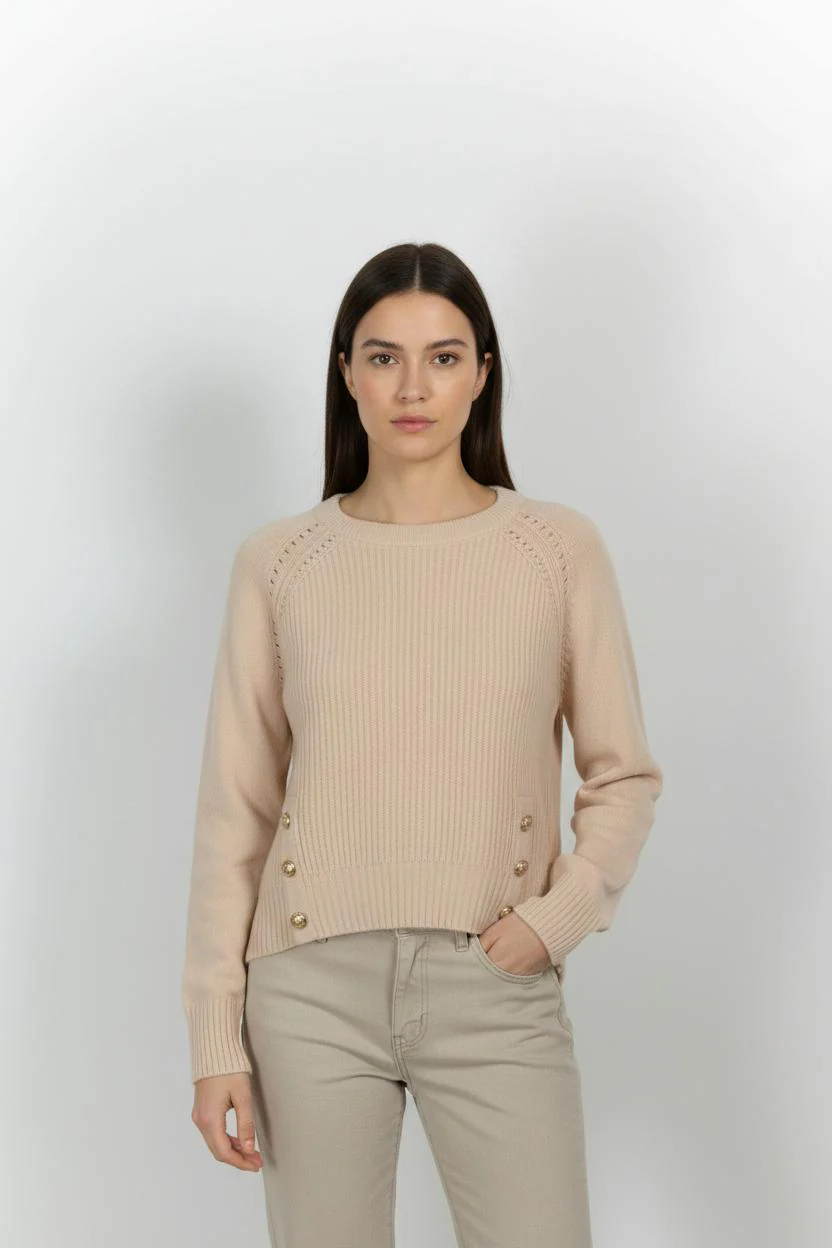 Pull Rose - Taille S/36