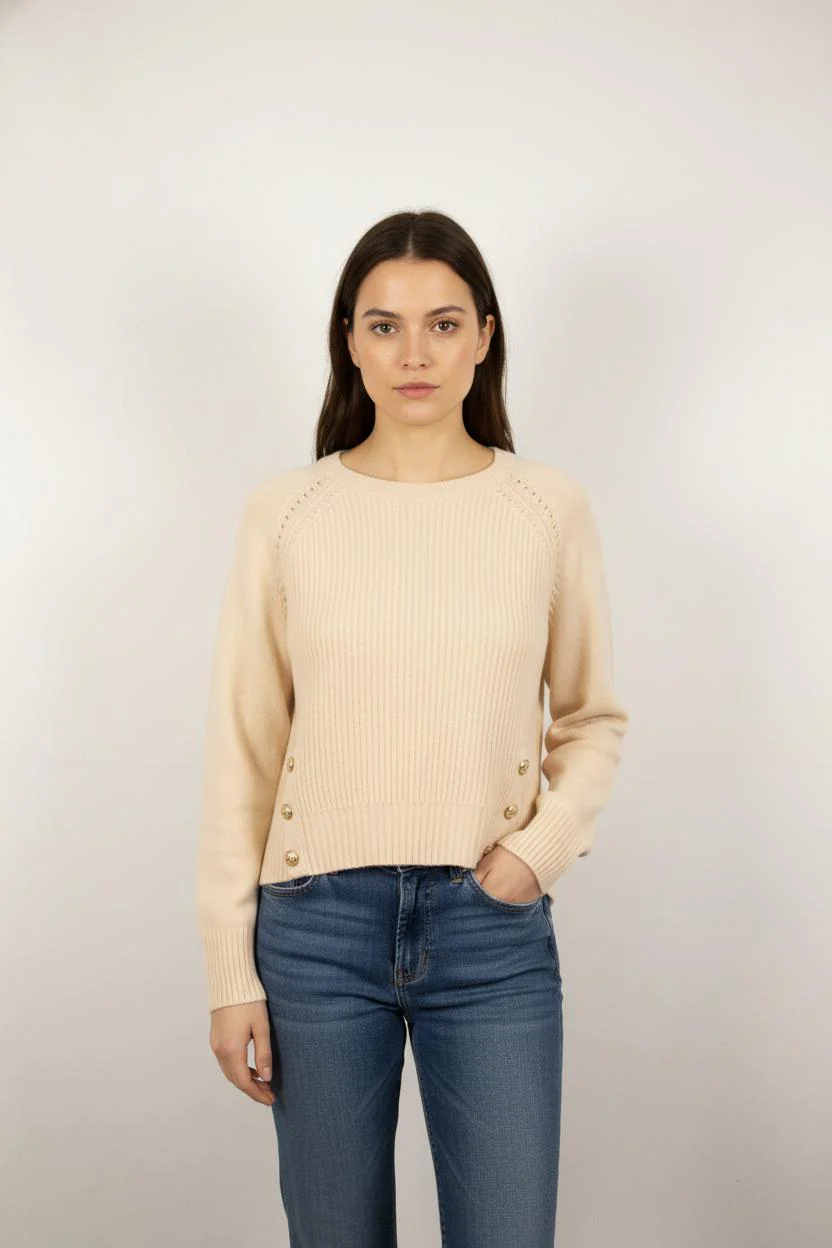 Pull Rose - Taille S/36