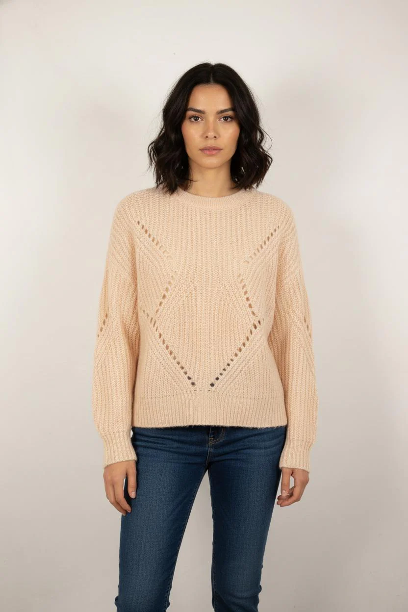 Pull Rose - Taille S/36