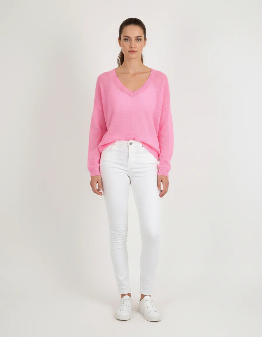 Pull Rose - Taille S/36