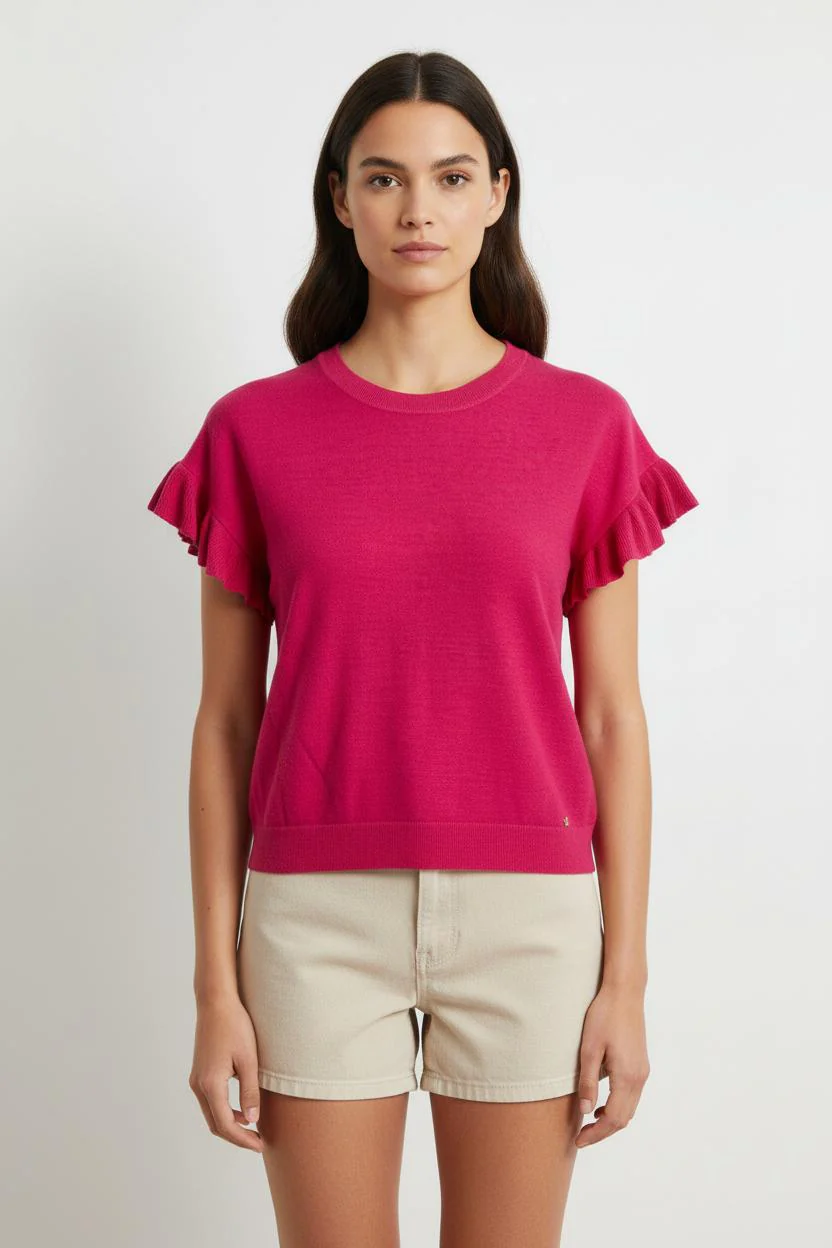 Pull Rose - Taille XS/34