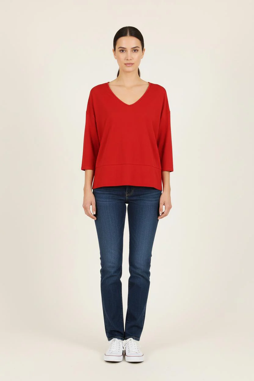 Pull Rouge - Taille L/40