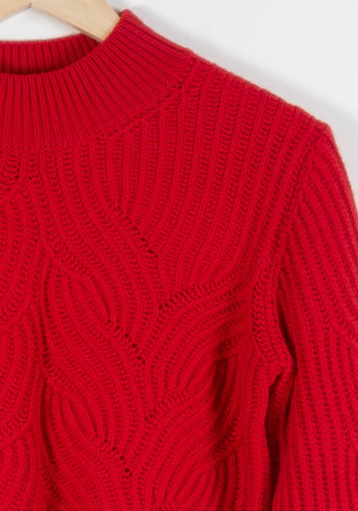 Pull Rouge - Taille S/36 - Image 3