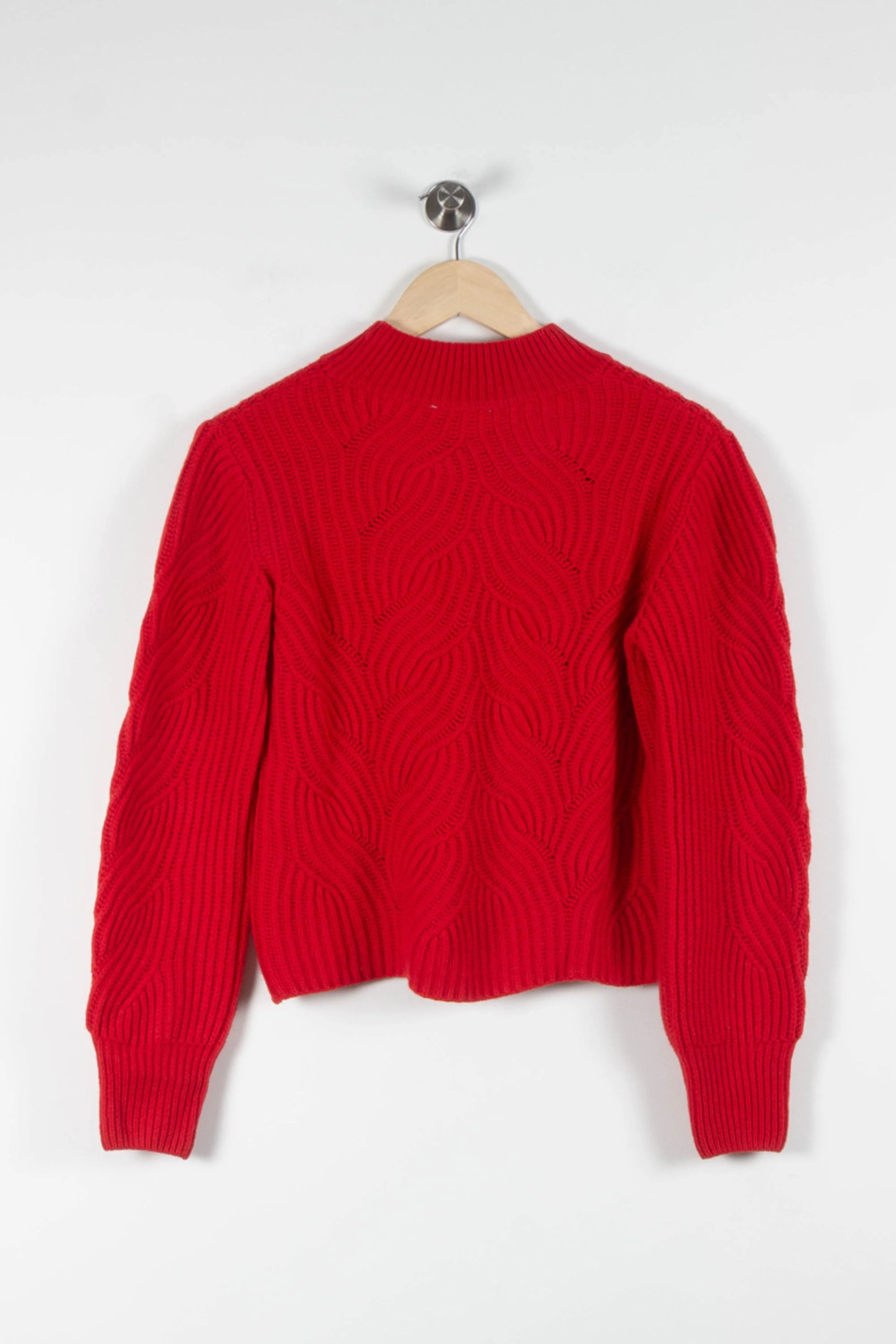 Pull Rouge - Taille S/36 - Image 4