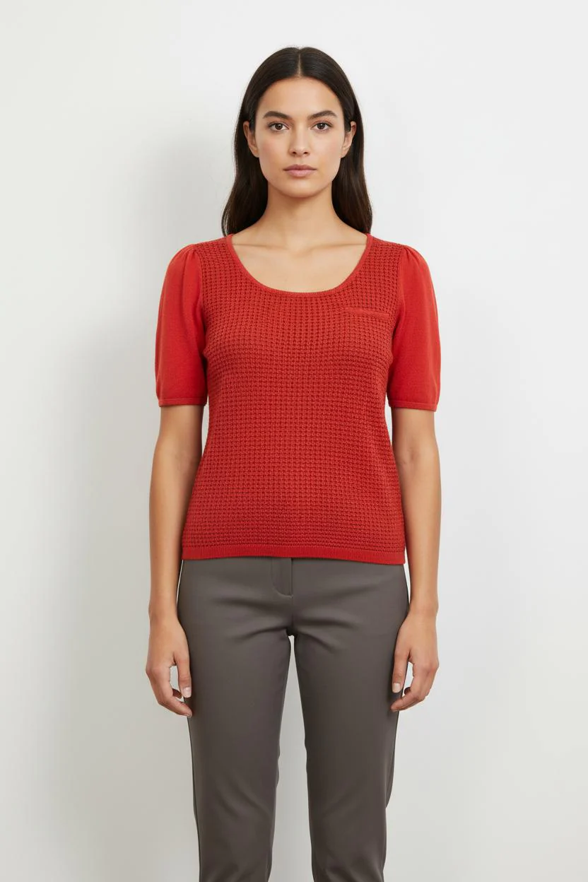 Pull Rouge - Taille XS/34