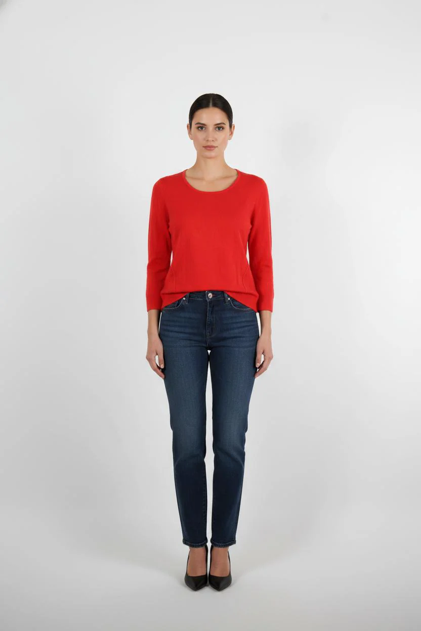 Pull Rouge - Taille XS/34